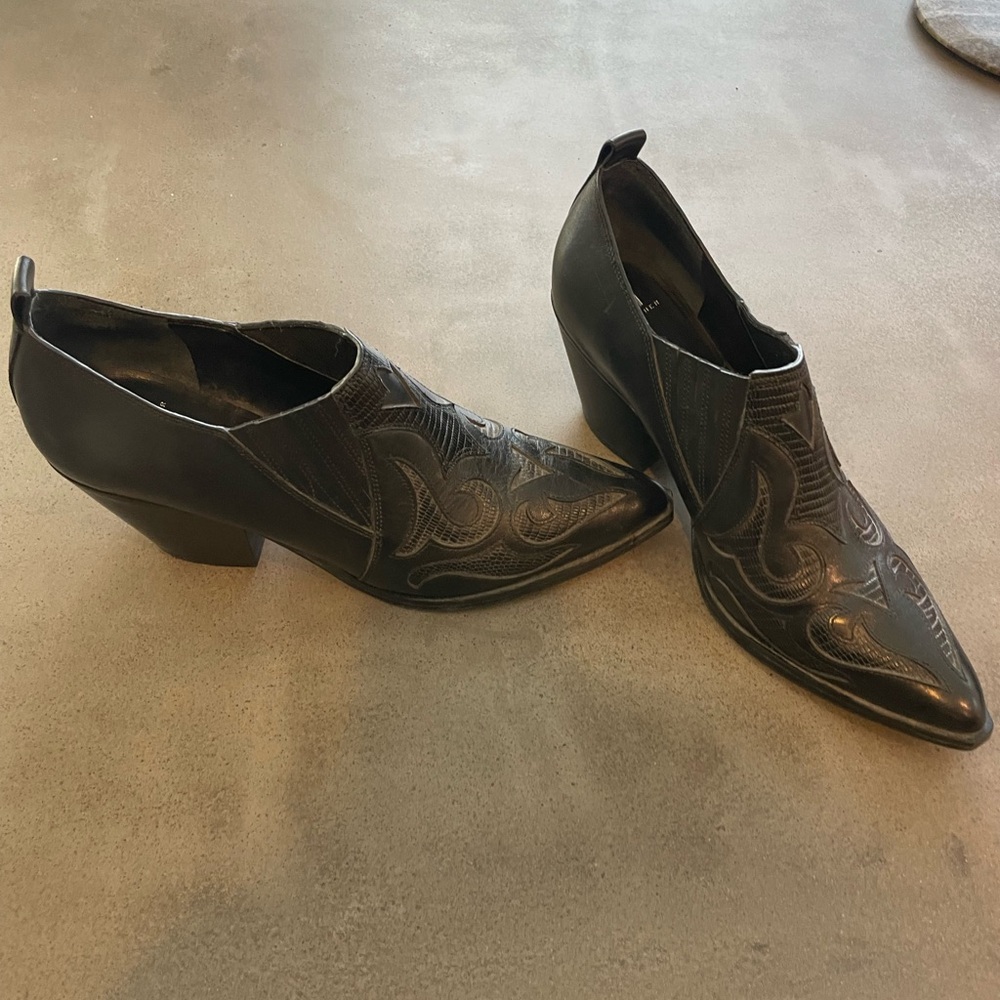 March Fisher ankle booties